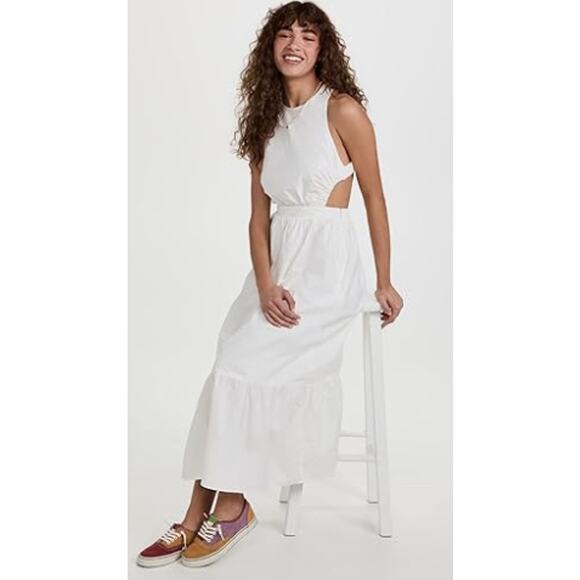 English Factory White Midi Dress - Picture 1 of 10